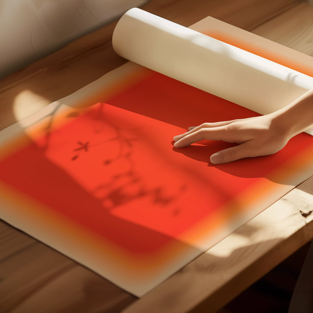 Void & Ember Pair Abstract Tonal Wall Art wall - art - picture - poster