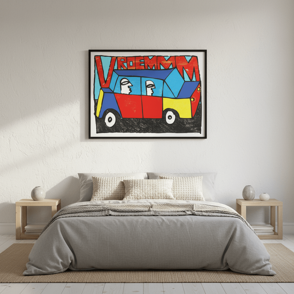 Vroemmm by Sven Reubens wall - art - picture - poster