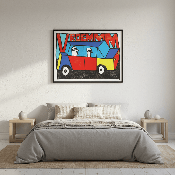 Vroemmm by Sven Reubens wall - art - picture - poster