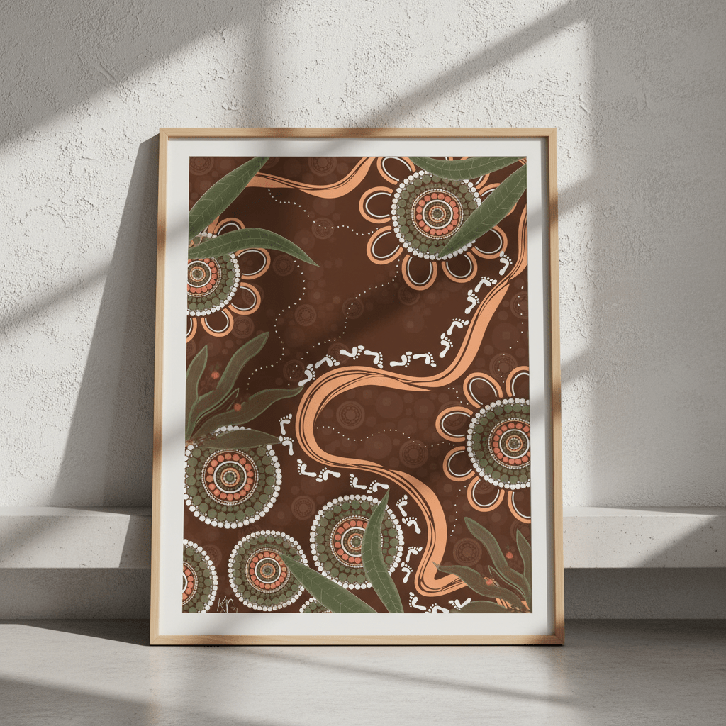 Walkabout by Kirralee Costelloe wall - art - picture - poster
