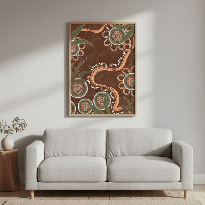 Walkabout by Kirralee Costelloe wall - art - picture - poster