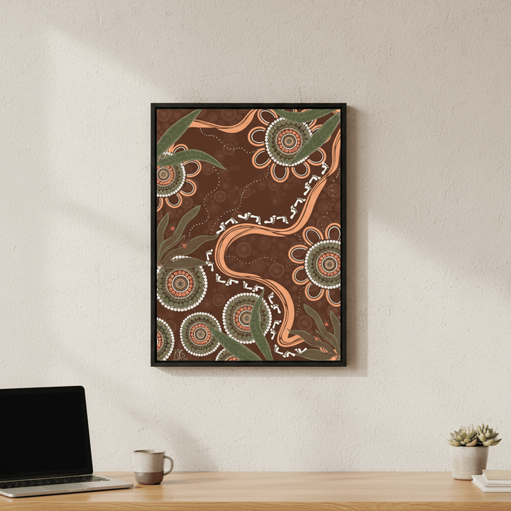Walkabout by Kirralee Costelloe wall - art - picture - poster