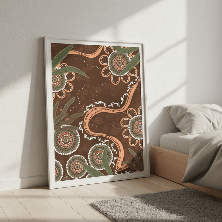 Walkabout by Kirralee Costelloe wall - art - picture - poster
