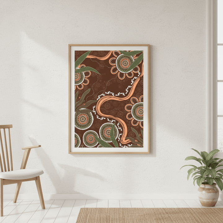 Walkabout by Kirralee Costelloe wall - art - picture - poster