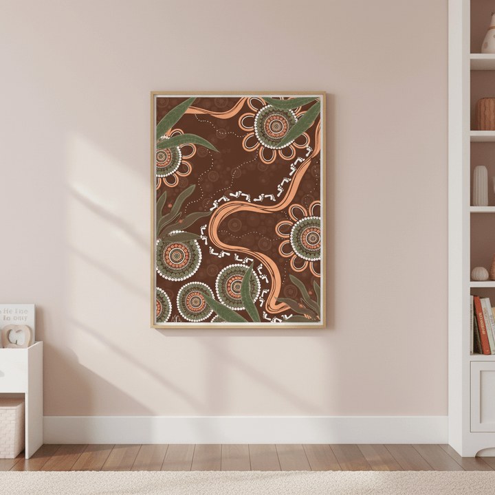 Walkabout by Kirralee Costelloe wall - art - picture - poster