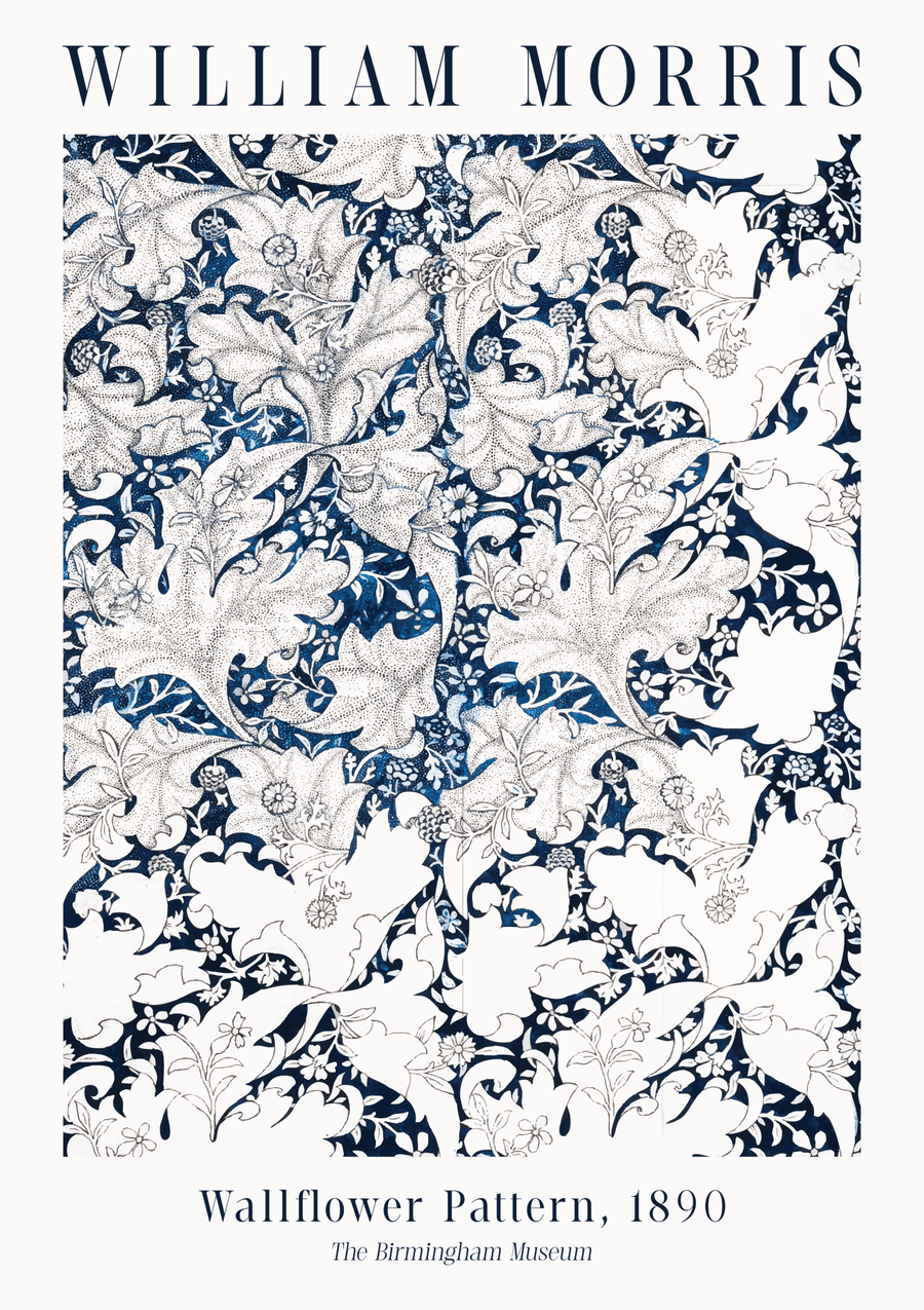 Wallflower Pattern 1890 by William Morris