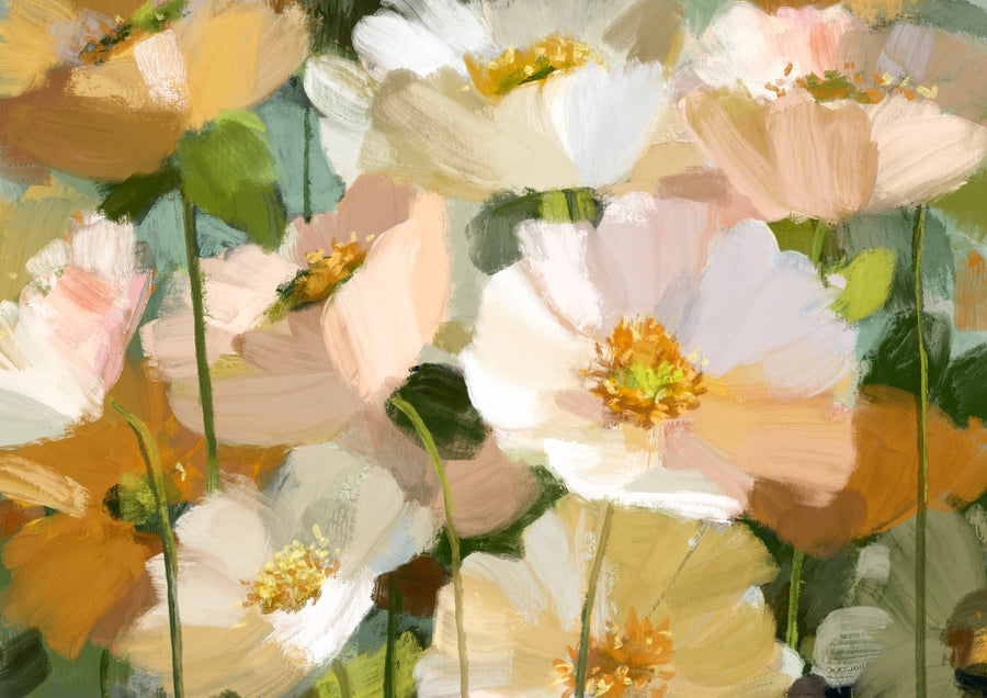 Warm Blossoms By Julia Cheney