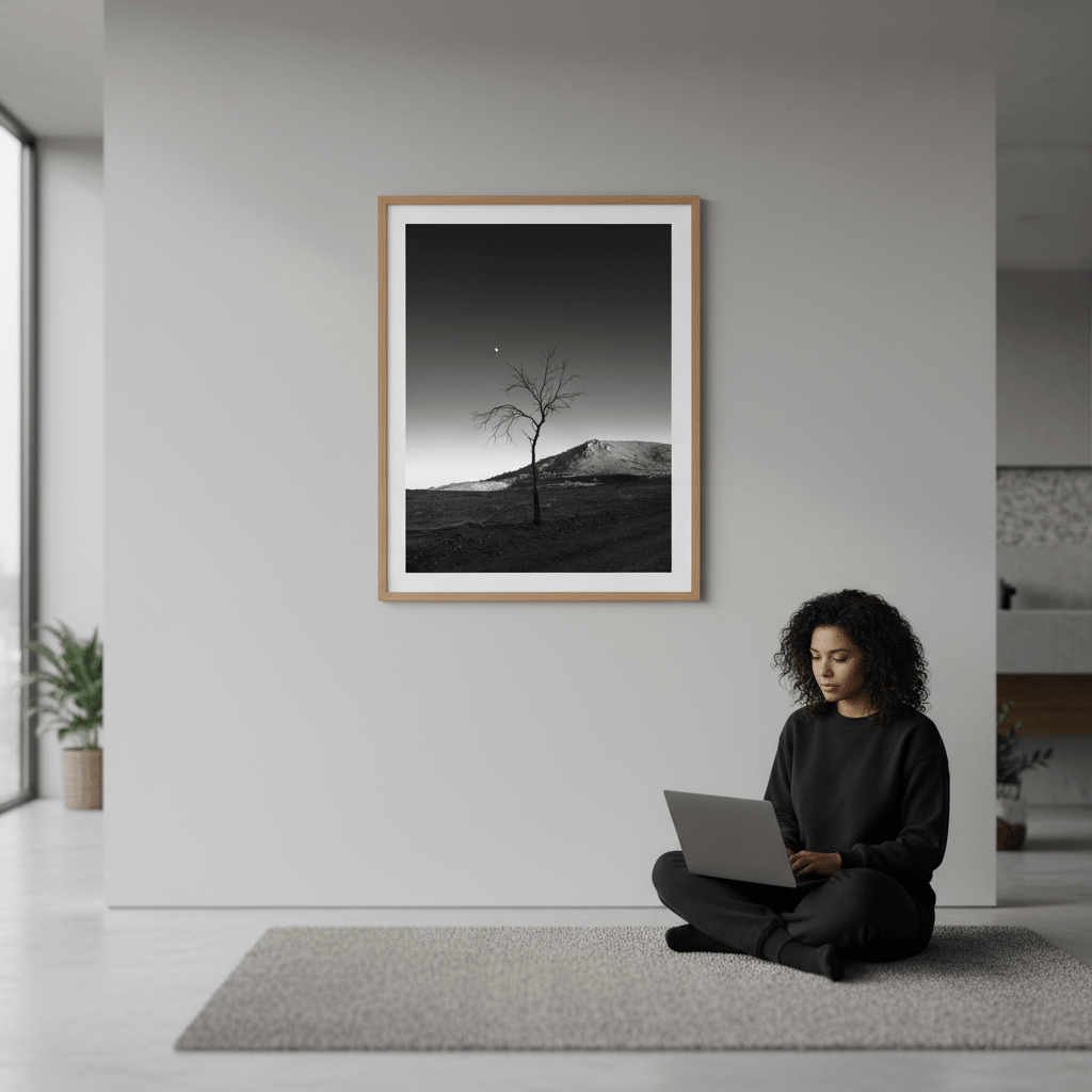 Warraweena - Moon Tree by Steven Scott wall - art - picture - poster