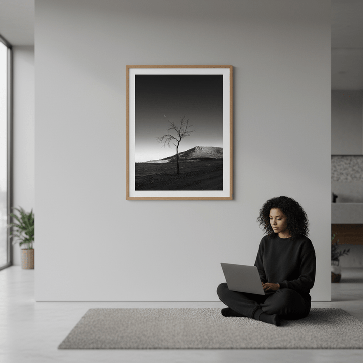 Warraweena - Moon Tree by Steven Scott wall - art - picture - poster