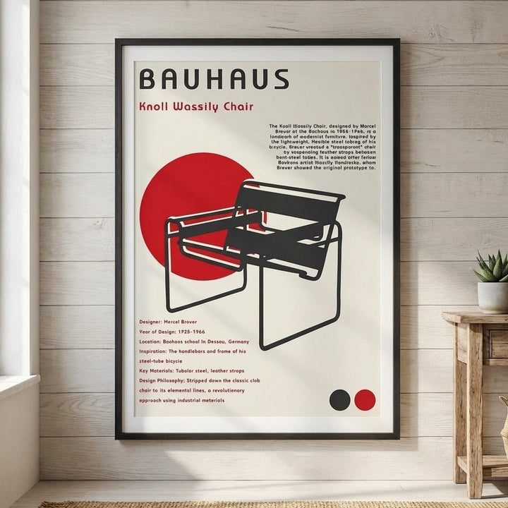 Wassily Chair Study wall - art - picture - poster