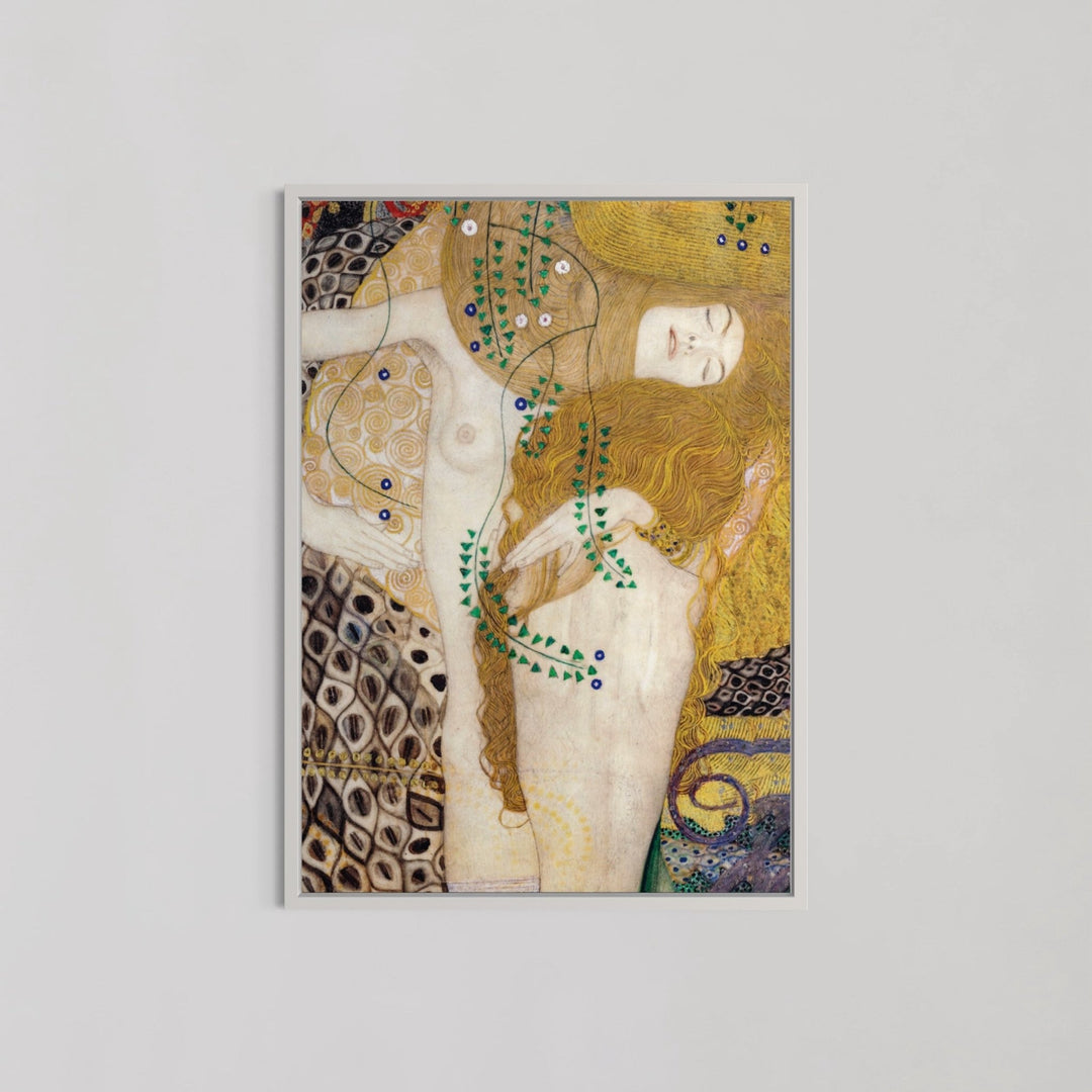 Water Serpents Wall Art by Gustav Klimt - Style My Wall