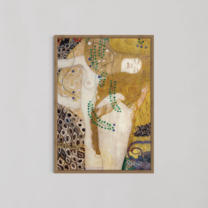 Water Serpents Wall Art by Gustav Klimt - Style My Wall