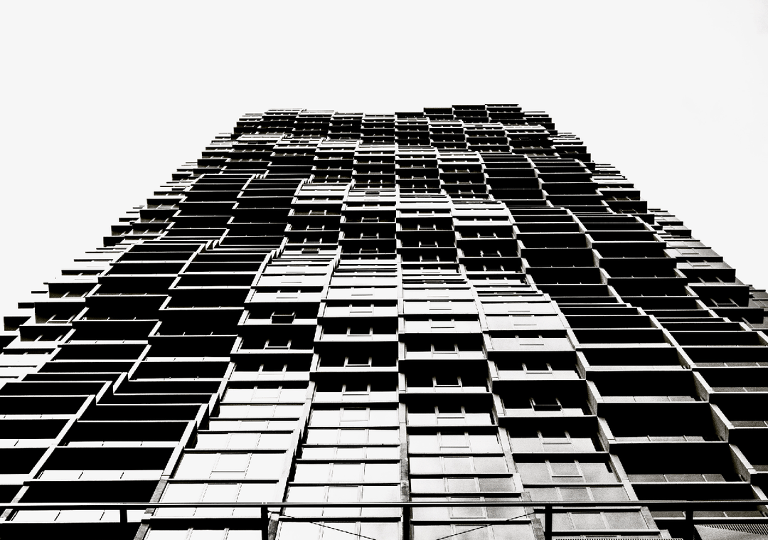 Wavy Building by Nicole Hunter frame