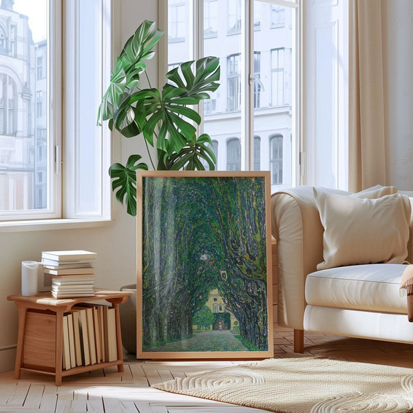 Way To The Park Wall Art by Gustav Klimt