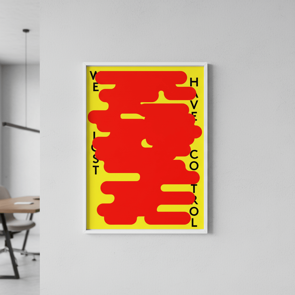We Have Lost Control by Jerome Bizien wall - art - picture - poster