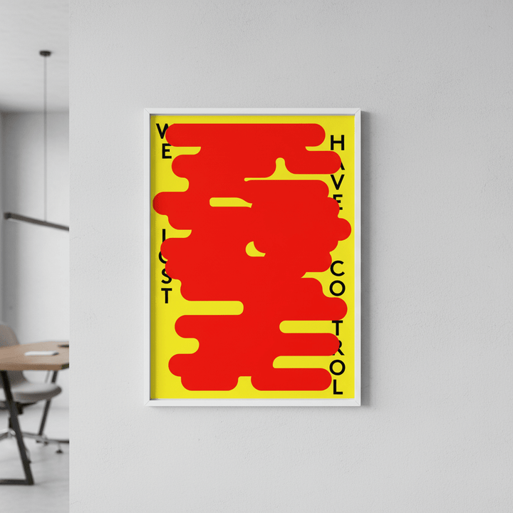 We Have Lost Control by Jerome Bizien wall - art - picture - poster