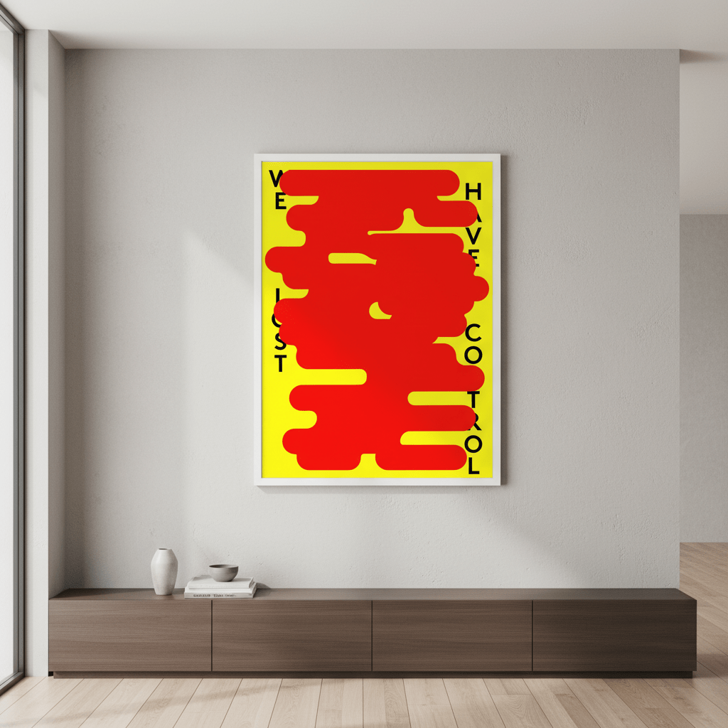 We Have Lost Control by Jerome Bizien wall - art - picture - poster