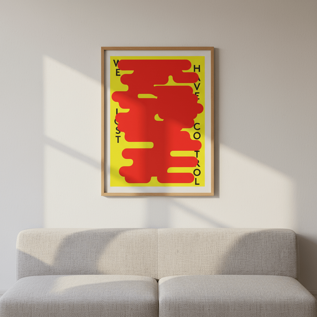 We Have Lost Control by Jerome Bizien wall - art - picture - poster
