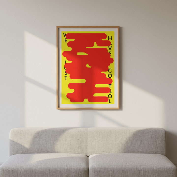 We Have Lost Control by Jerome Bizien wall - art - picture - poster