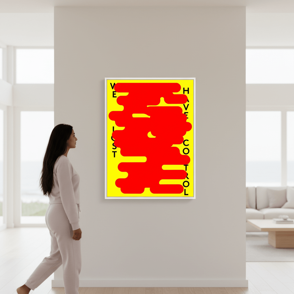 We Have Lost Control by Jerome Bizien wall - art - picture - poster