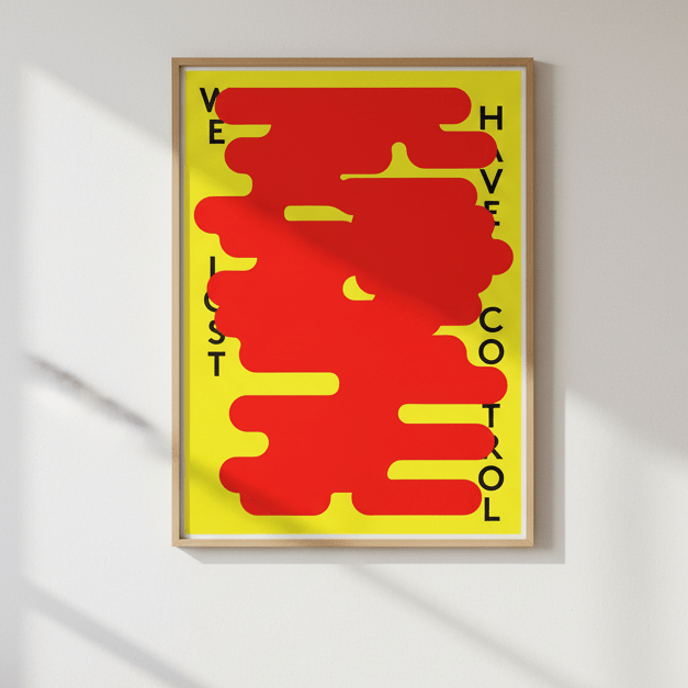 We Have Lost Control by Jerome Bizien wall - art - picture - poster