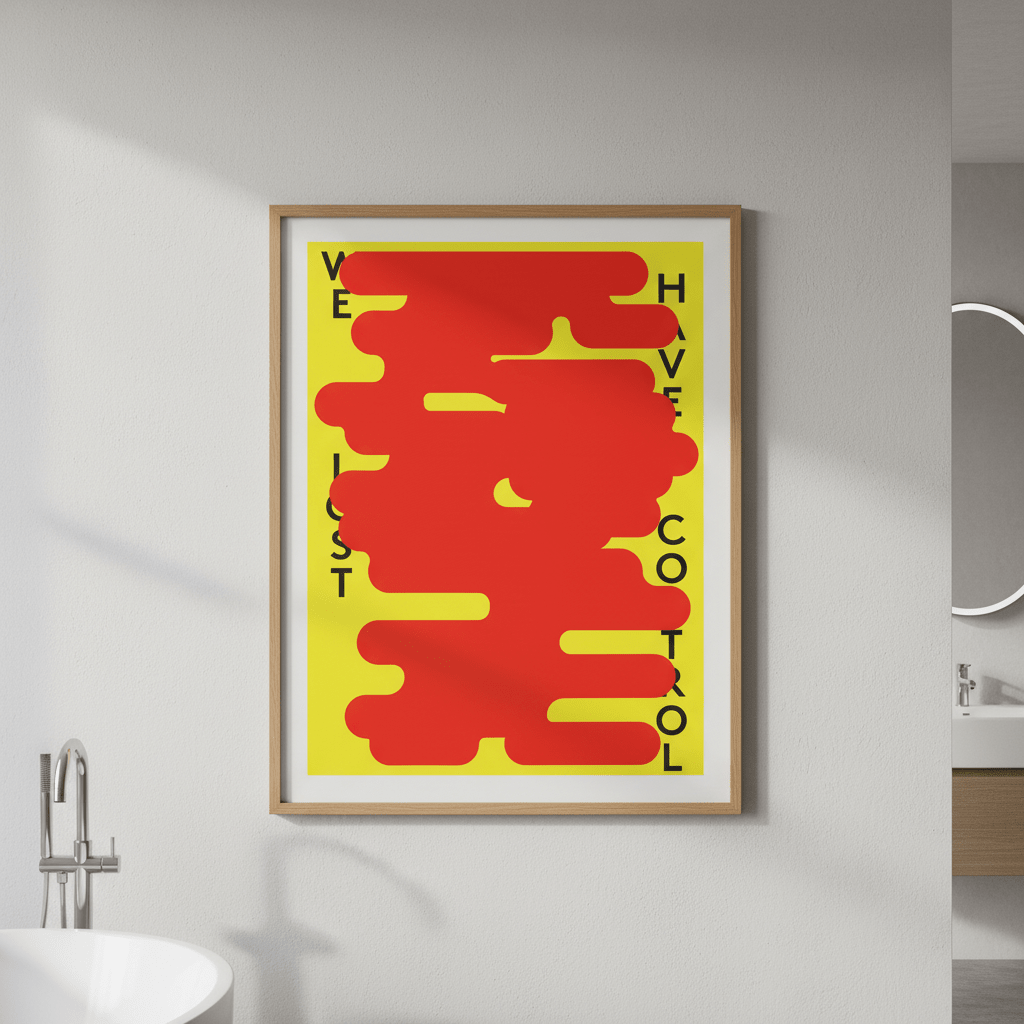 We Have Lost Control by Jerome Bizien wall - art - picture - poster