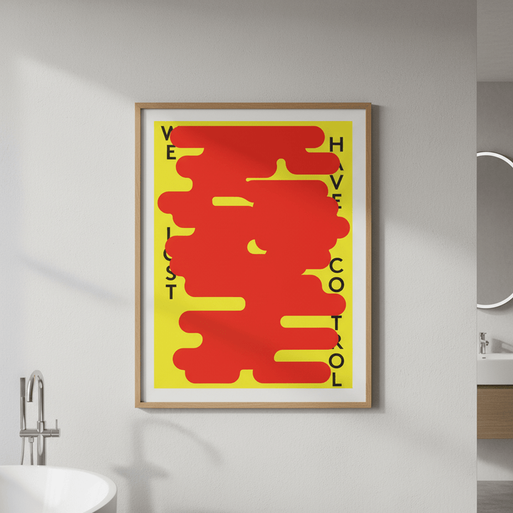 We Have Lost Control by Jerome Bizien wall - art - picture - poster