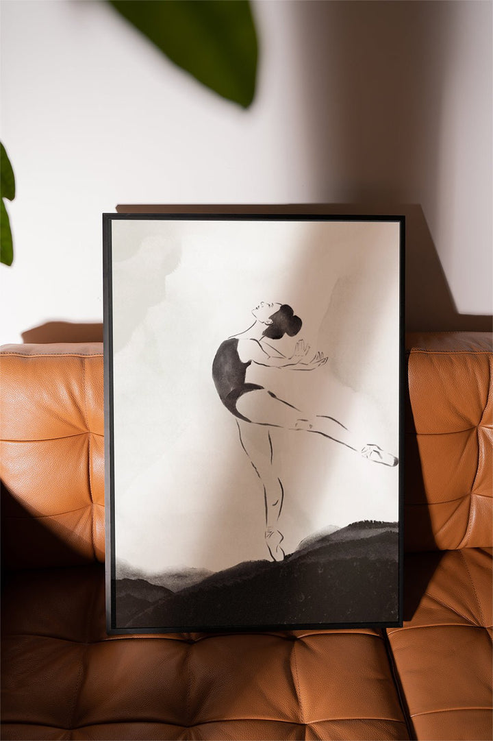 Weightless Grace Watercolour Print wall - art - picture - poster