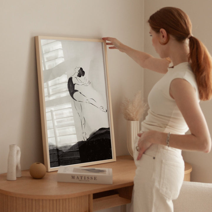 Weightless Grace Watercolour Print wall - art - picture - poster