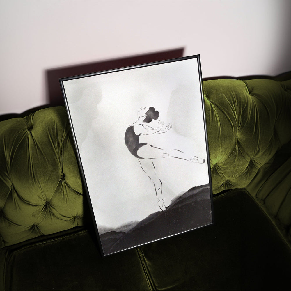 Weightless Grace Watercolour Print wall - art - picture - poster