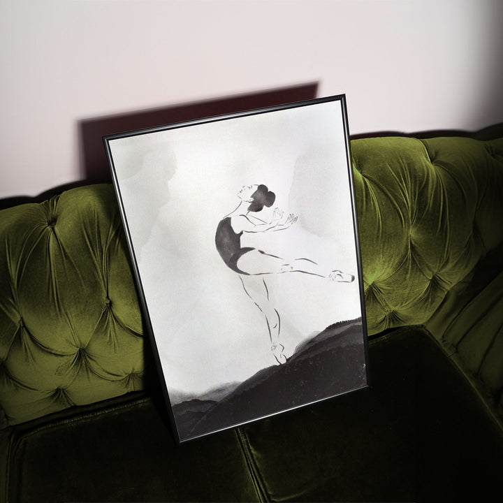 Weightless Grace Watercolour Print wall - art - picture - poster