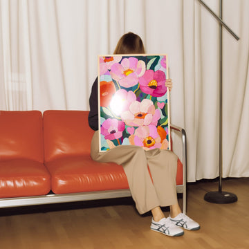 Welcome to the Flowerverse by Julia Ockert wall - art - picture - poster