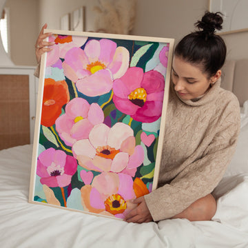 Welcome to the Flowerverse by Julia Ockert wall - art - picture - poster