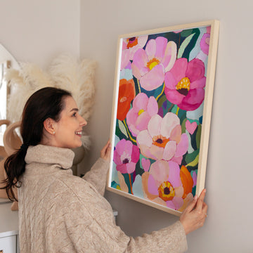 Welcome to the Flowerverse by Julia Ockert wall - art - picture - poster