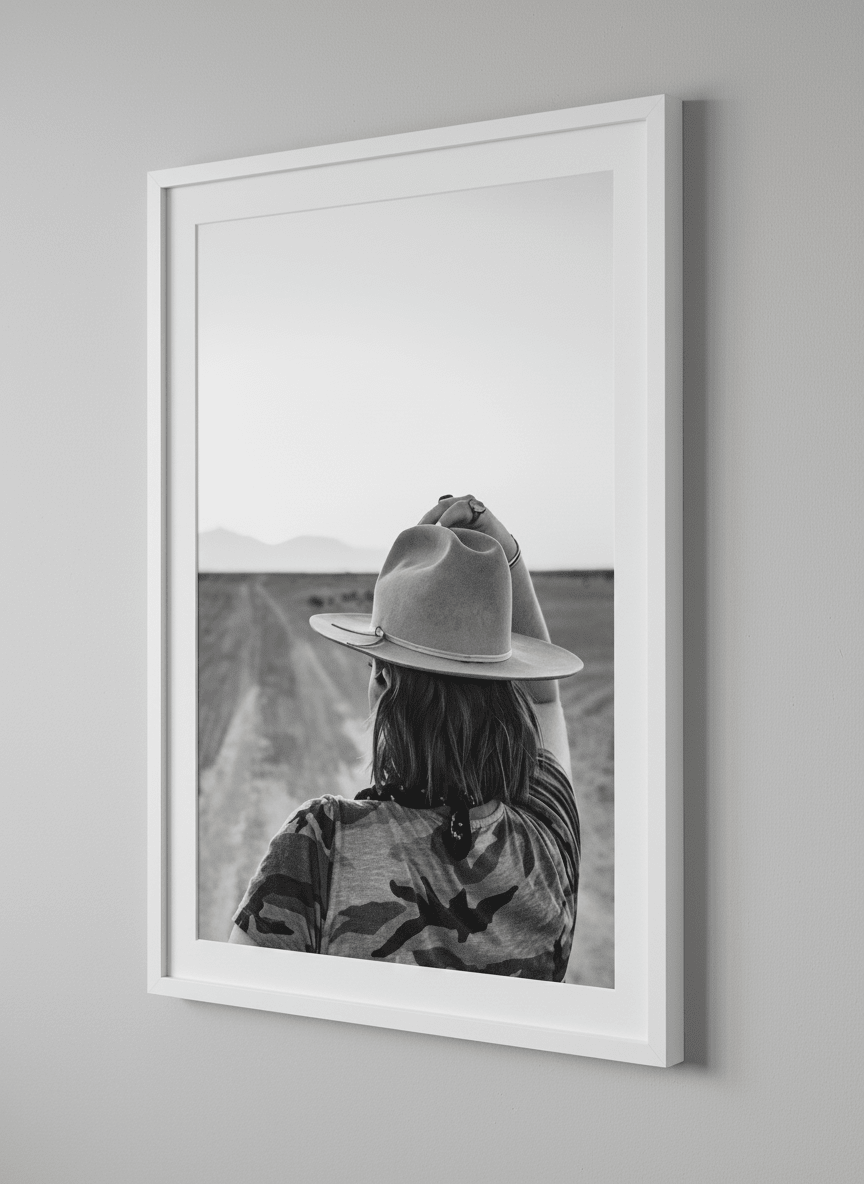 Contemporary wall art featured in a bright modern office workspace