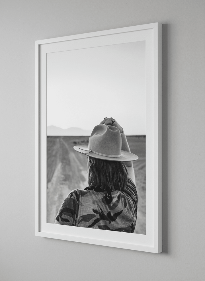 Contemporary wall art featured in a bright modern office workspace