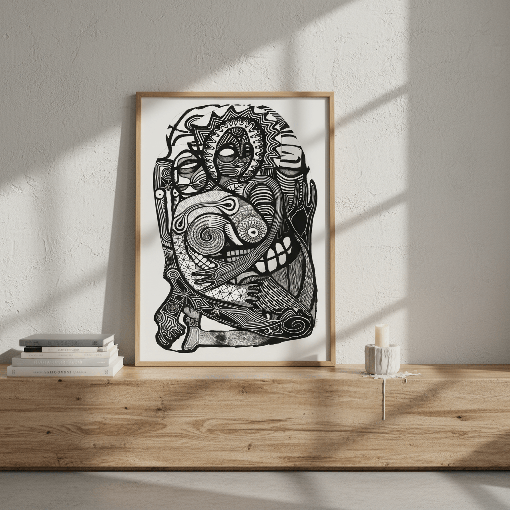 Whack and Blite by Sven Reubens wall - art - picture - poster