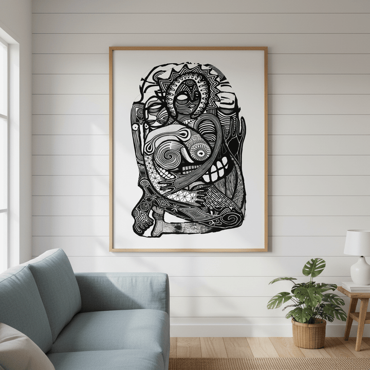 Whack and Blite by Sven Reubens wall - art - picture - poster