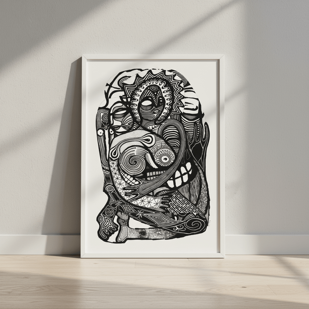 Whack and Blite by Sven Reubens wall - art - picture - poster