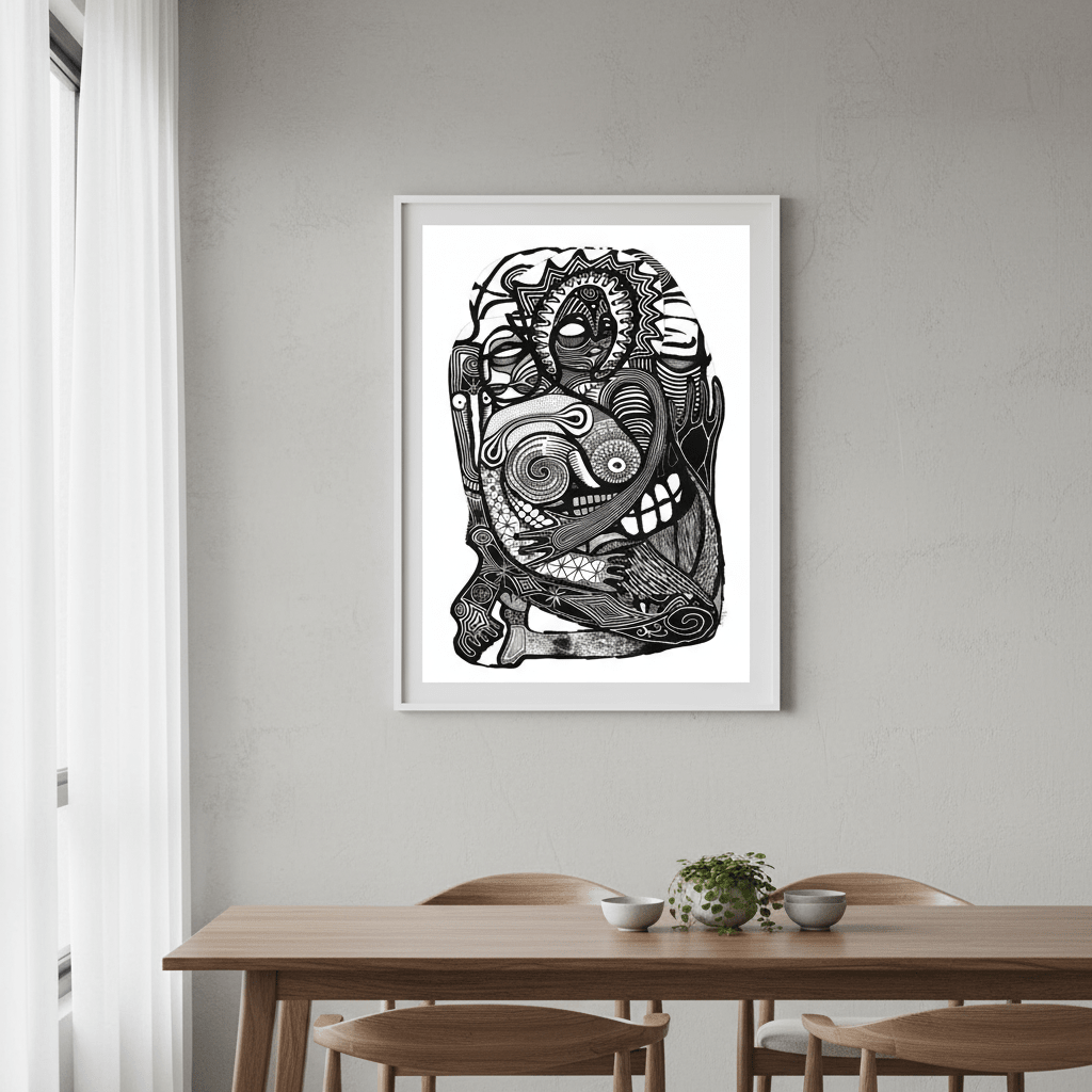 Whack and Blite by Sven Reubens wall - art - picture - poster