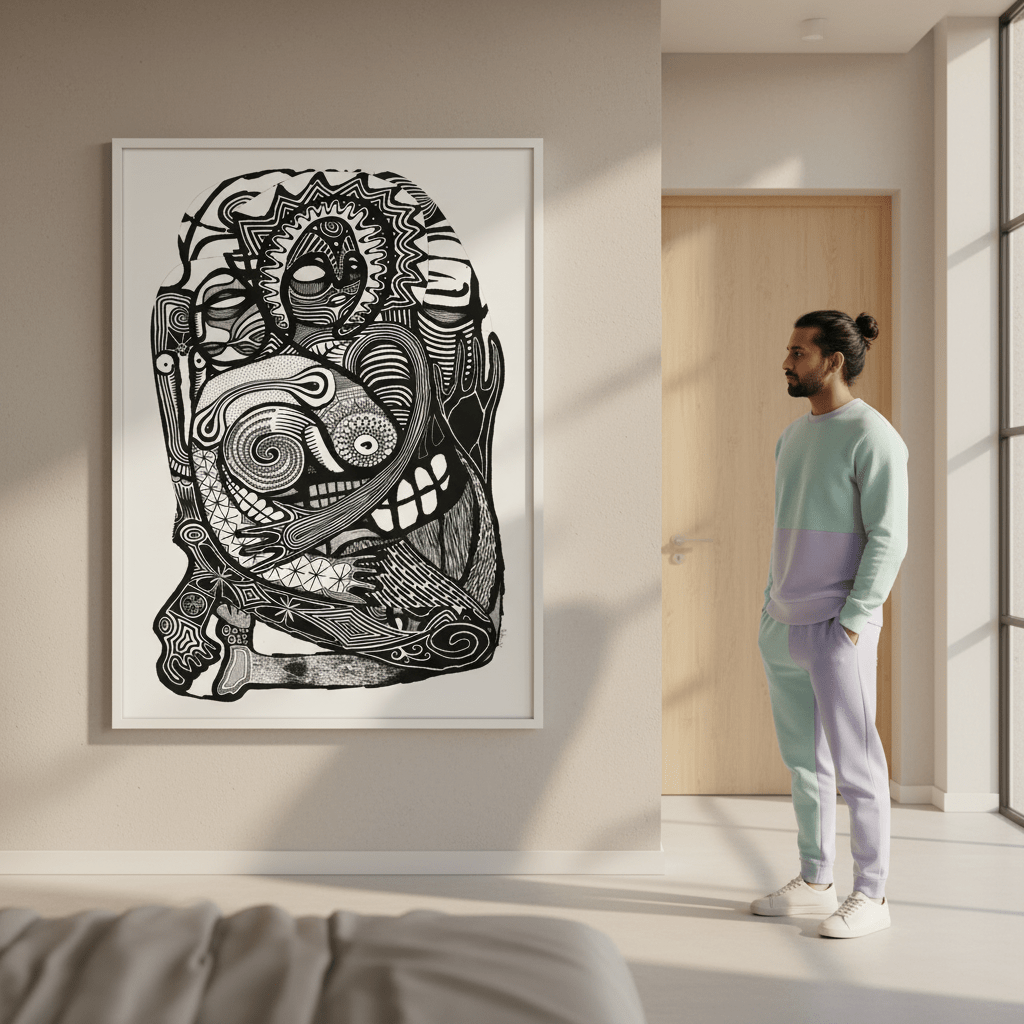 Whack and Blite by Sven Reubens wall - art - picture - poster