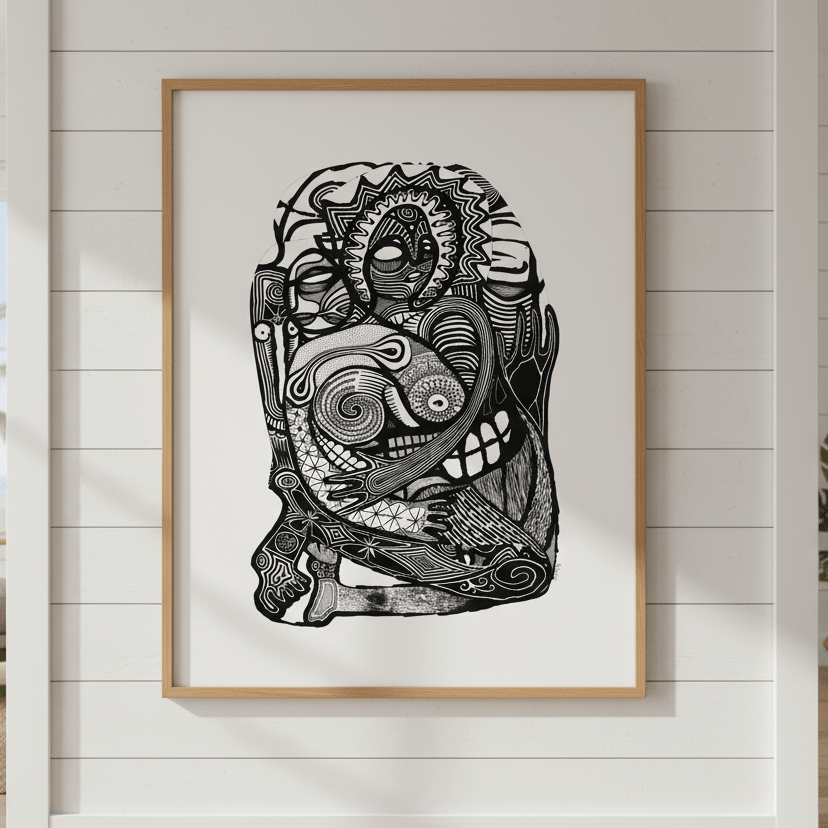 Whack and Blite by Sven Reubens wall - art - picture - poster