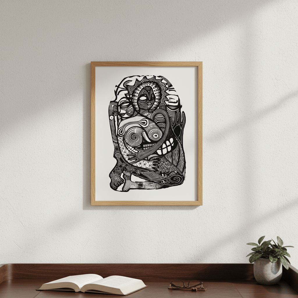 Whack and Blite by Sven Reubens wall - art - picture - poster