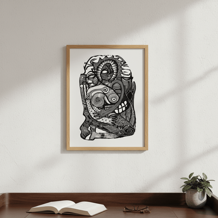 Whack and Blite by Sven Reubens wall - art - picture - poster