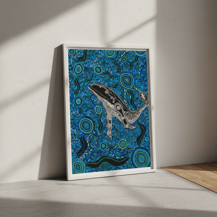 Whale Spirit by Emma Rigney wall - art - picture - poster