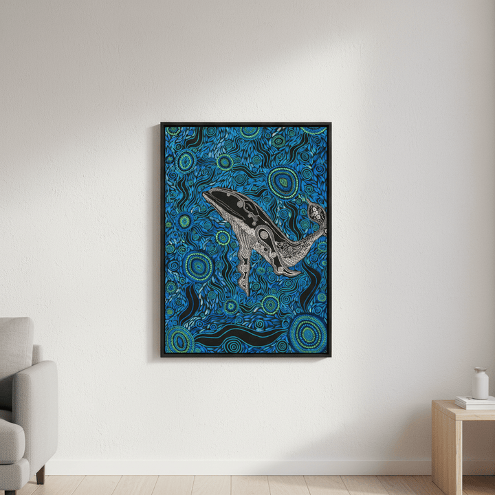 Whale Spirit by Emma Rigney wall - art - picture - poster