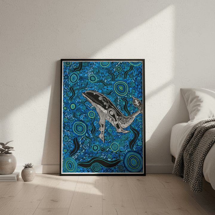 Whale Spirit by Emma Rigney wall - art - picture - poster