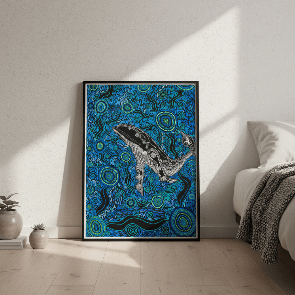 Whale Spirit Original by Emma Rigney wall - art - picture - poster