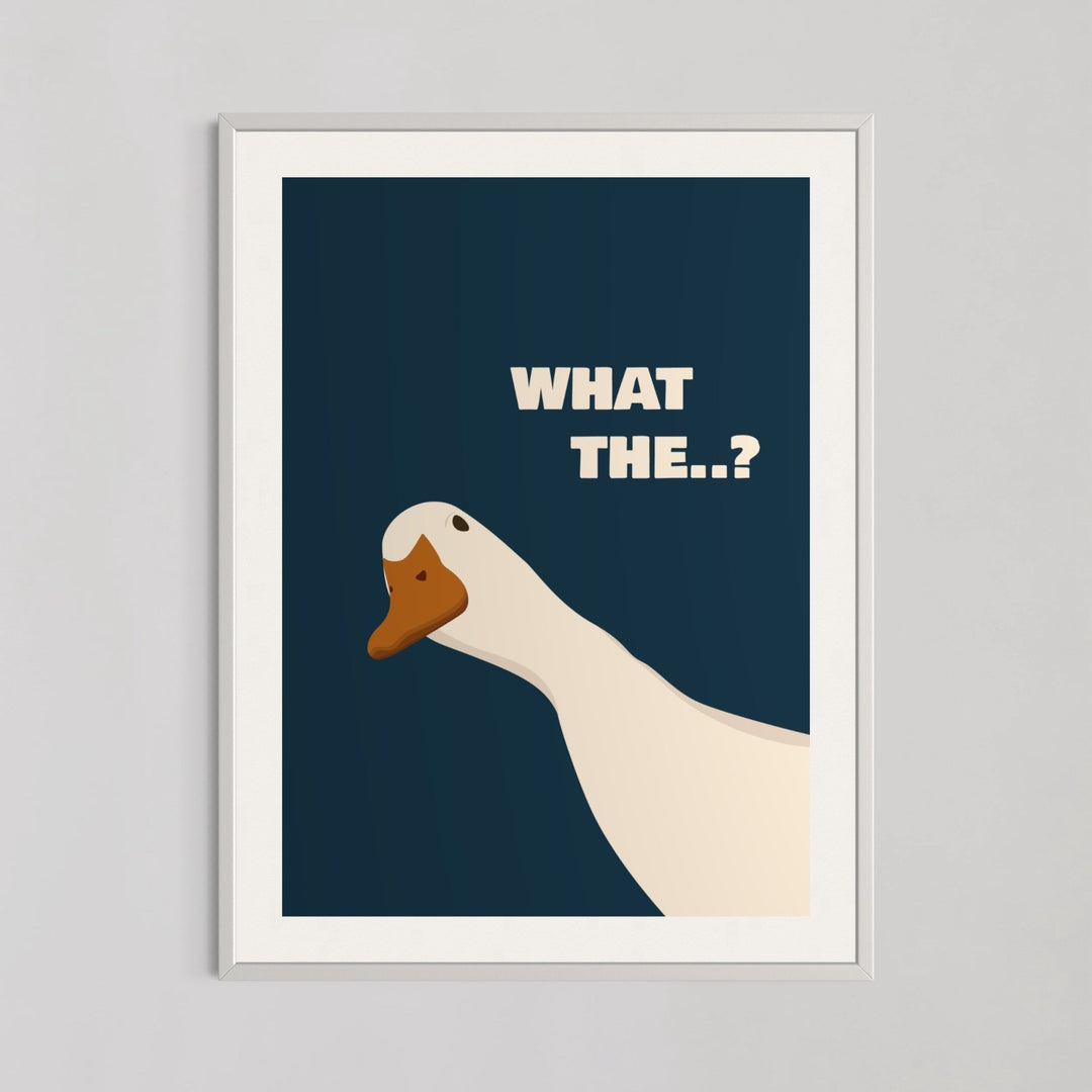 What The Goose Wall Art - Style My Wall