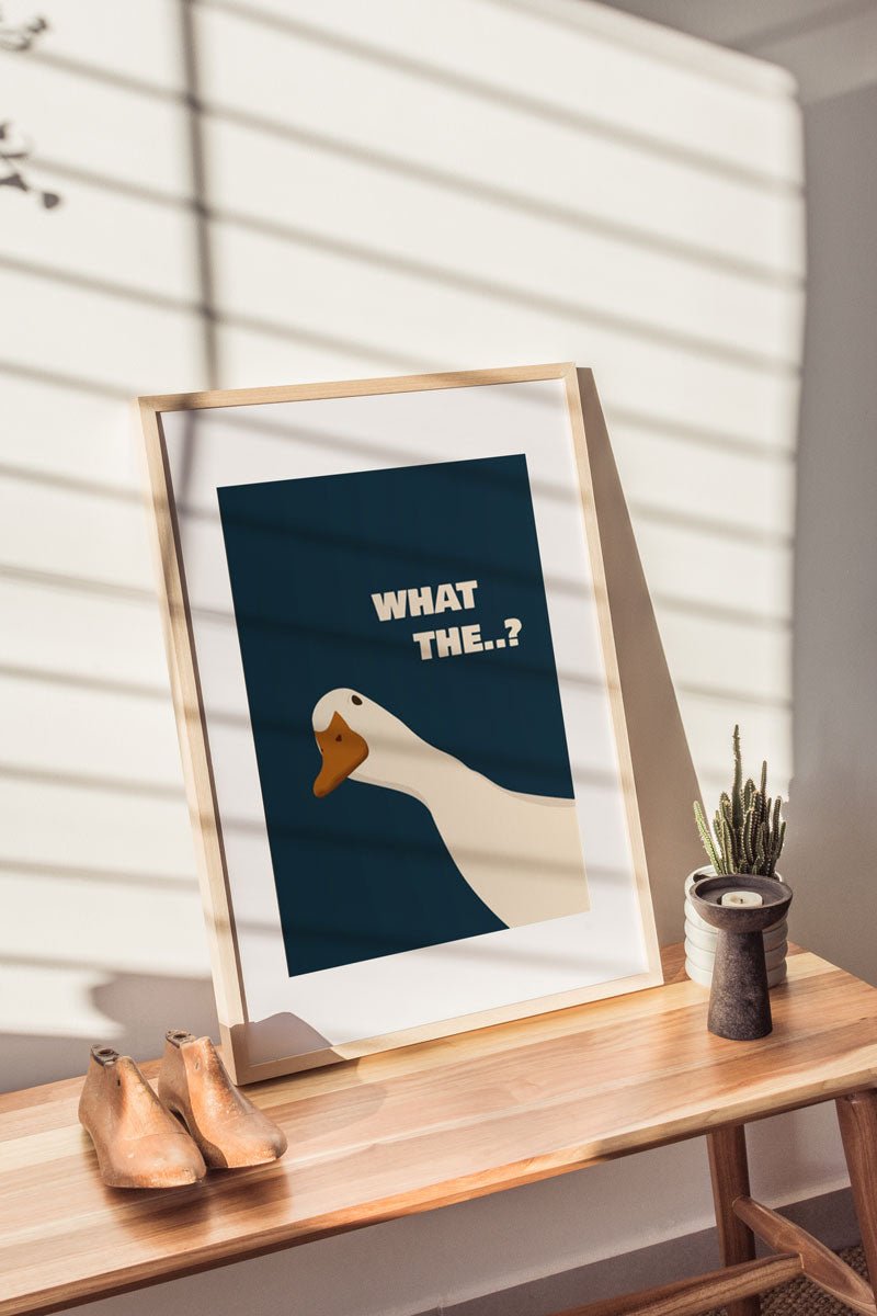 What The Goose Wall Art - Style My Wall